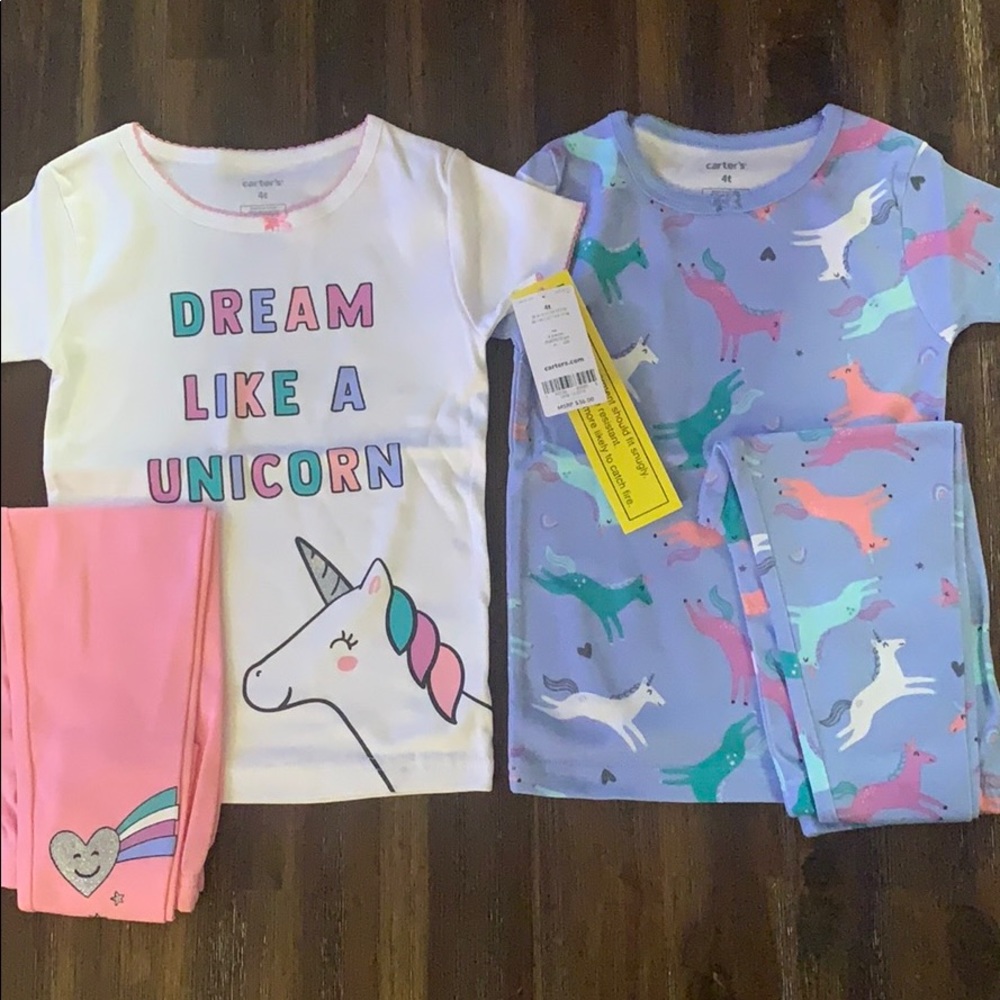 Carter’s Unicorn Girls Pj set